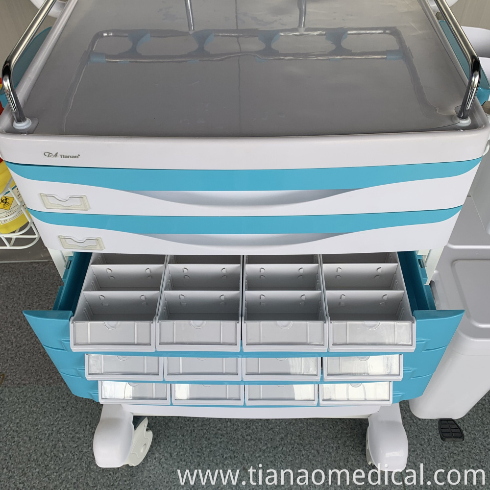 Medical Artistic Medicine Trolley Cart